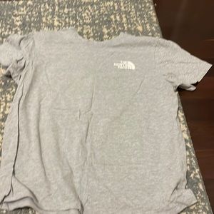Gray North Face Tee